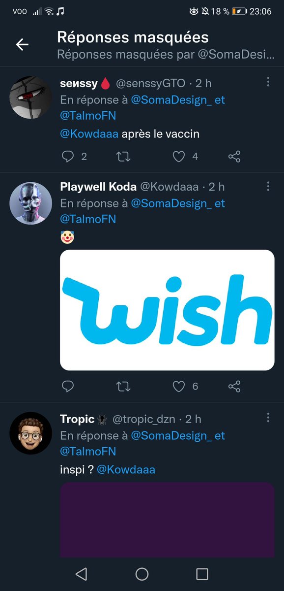 GraphisteDalo's tweet photo. vu que tu masques les réponses qui disent que tu plagiat bon.. @SomaDesign_ https://t.co/IISIUtDutw