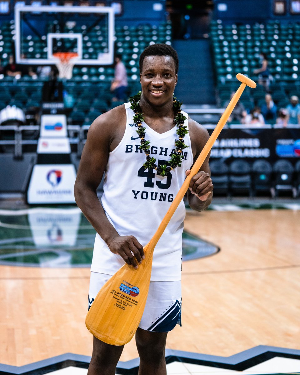 BYUswag's tweet photo. Freshman Fousseyni Traore will be a star and remembered among the greats at BYU. #Ynote https://t.co/TU3r7NojC9