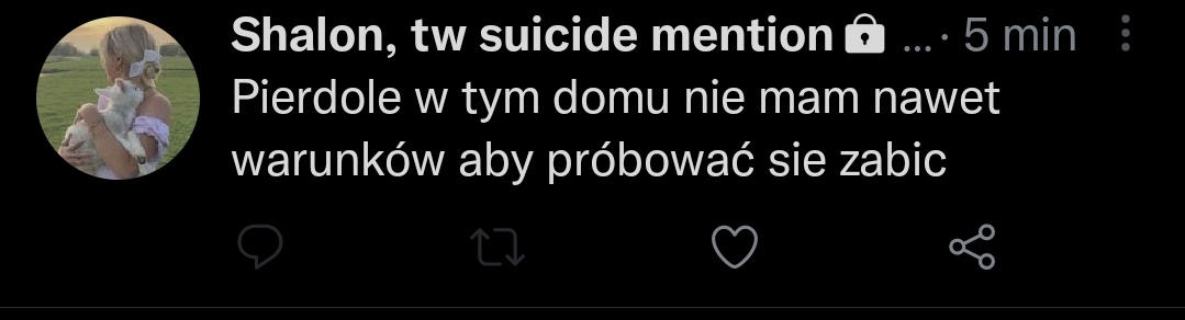 mistiyeo's tweet image. CHLOPAKI PROSZĘ O POMOC. niepokoją mnie tweety tej dziewczyny a nie się na nie odpowiadać i nie wiem czy wszystko jest u niej w porządku więc jeśli ktoś ją zna, bardzo proszę o powiadomienie odpowiednich ludzi! nie chcę aby coś się jej stało, więc błagam rozsyłajcie to dalej!!