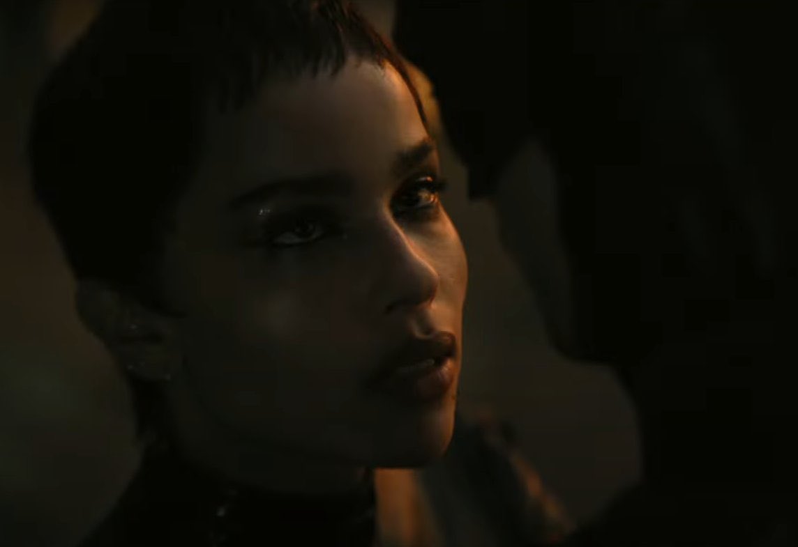 MIUCClAMUSE's tweet photo. zoë kravitz as catwoman https://t.co/suAjZLnyBG