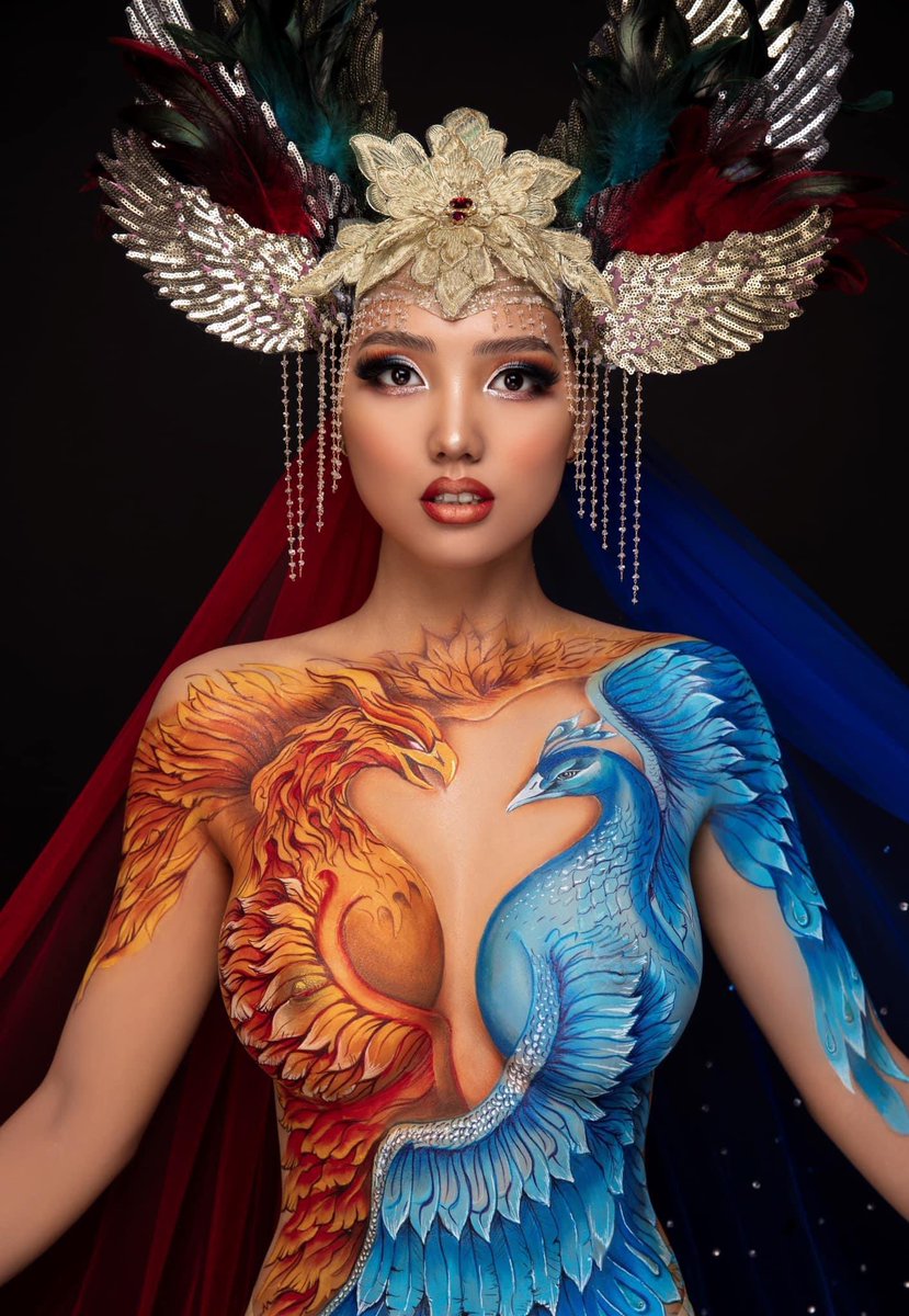 Монгол Улсад хамгийн анх удаа body painting Дэлхийн аварга төржээ 👏🏻👏🏻👏🏻