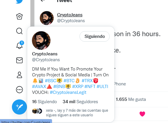 SaulMart2020's tweet photo. @CryptoJeans Hi bro all  task. https://t.co/DsfITcjb3v