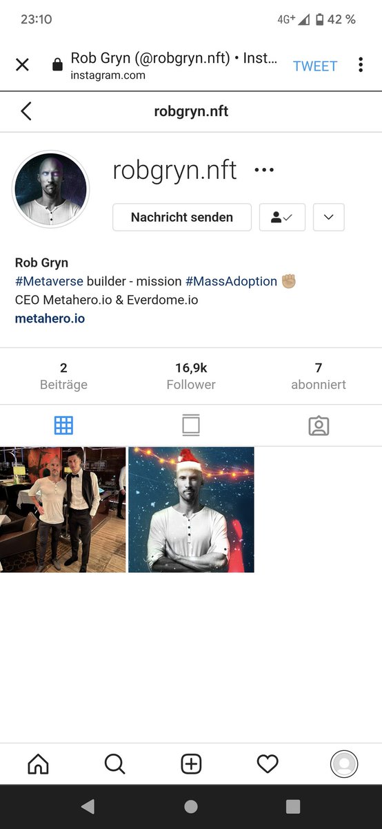 Chriszitank's tweet photo. @Rob_Gryn The best Metaverse project ever! 
I'm an Hero holder since day one and I really believe in Rob and his great projects 💪
#BeYourOwnHero #Metahero #Everdome 
@Rob_Gryn 
@Metahero_io 
@Everdome_io https://t.co/feeUvL2itQ