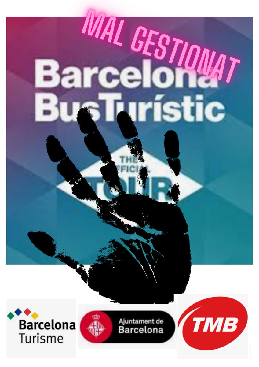 bbtcomite's tweet photo. PROU!, ¡BASTA!, ENOUGH!  El 99% de la plantilla hem dit prou a la gestió de @magmacultura al Barcelona Bus Turístic de @BarcelonaTurism y @TMB_Barcelona. Prou d'ERTO, de frau al SEPE i Seguretat Social, de no pagar hores treballades i de gestió q posa en perill el servei. AIXÍ NO https://t.co/x08vY1VLzG