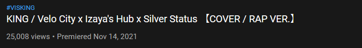 stardes_clipper's tweet photo. CONGRATS to our bois at @ofclvelocity @Izayas_Hub and @silverstatusyt  on achieving 25k on KING!!! #VISKING https://t.co/9vihAO23is