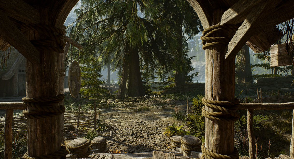 elliepeek's tweet image. looking at skyrim in the unreal engine 5 has me shaking and crying and throwing up