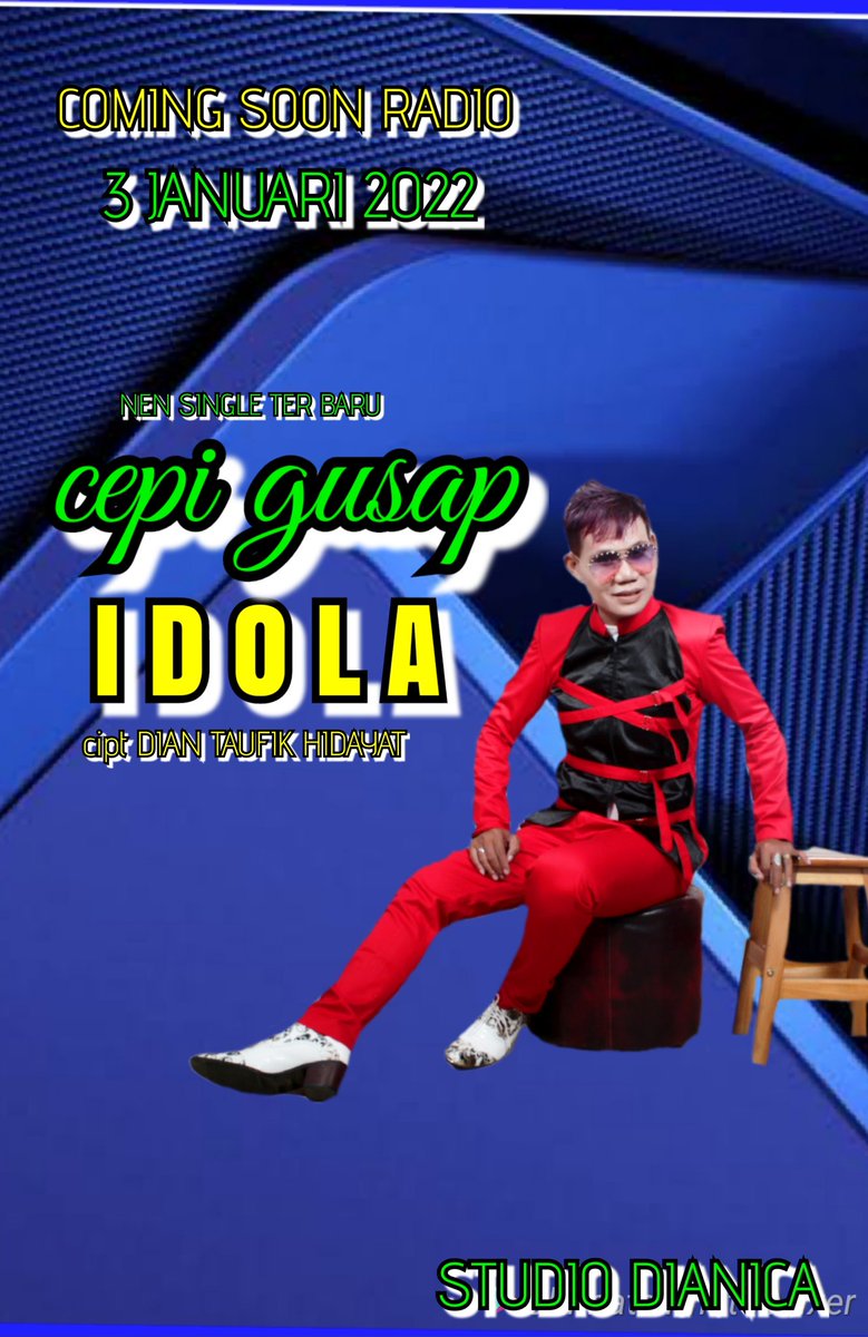 Senin 03 januari 2022 pemutaran serentak lagu terbaruku ber judul idola di radio radio se indonesia