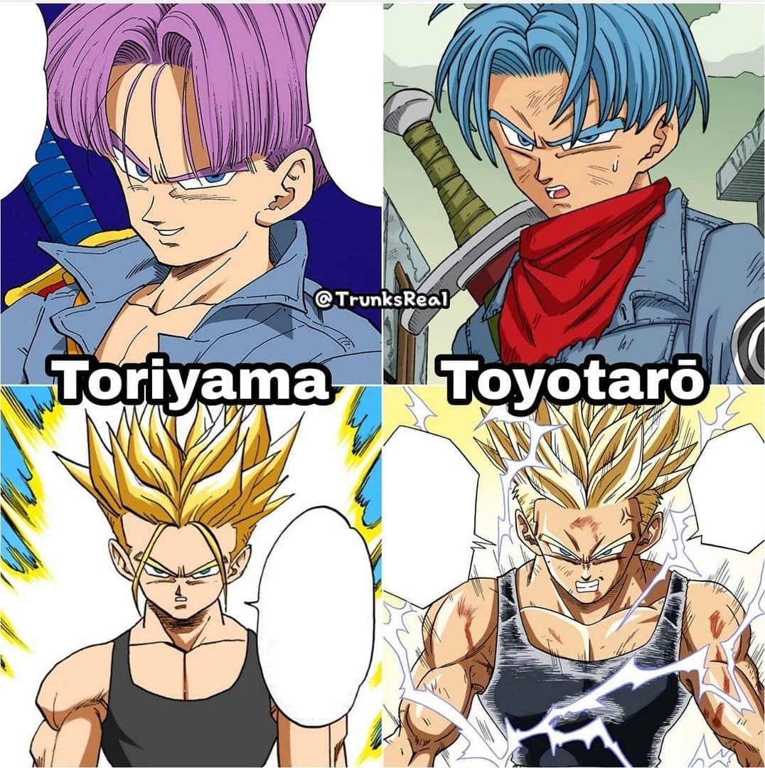 Dragon Ball  Toyotaro aborda diferenças entre Trunks do presente e do  futuro