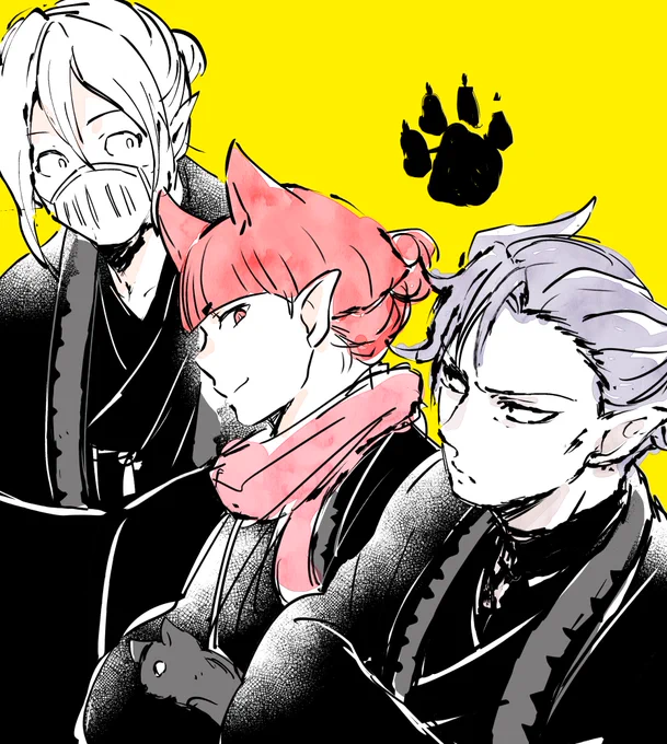 今日のらくがき
大人組さんにんの見たかった! 