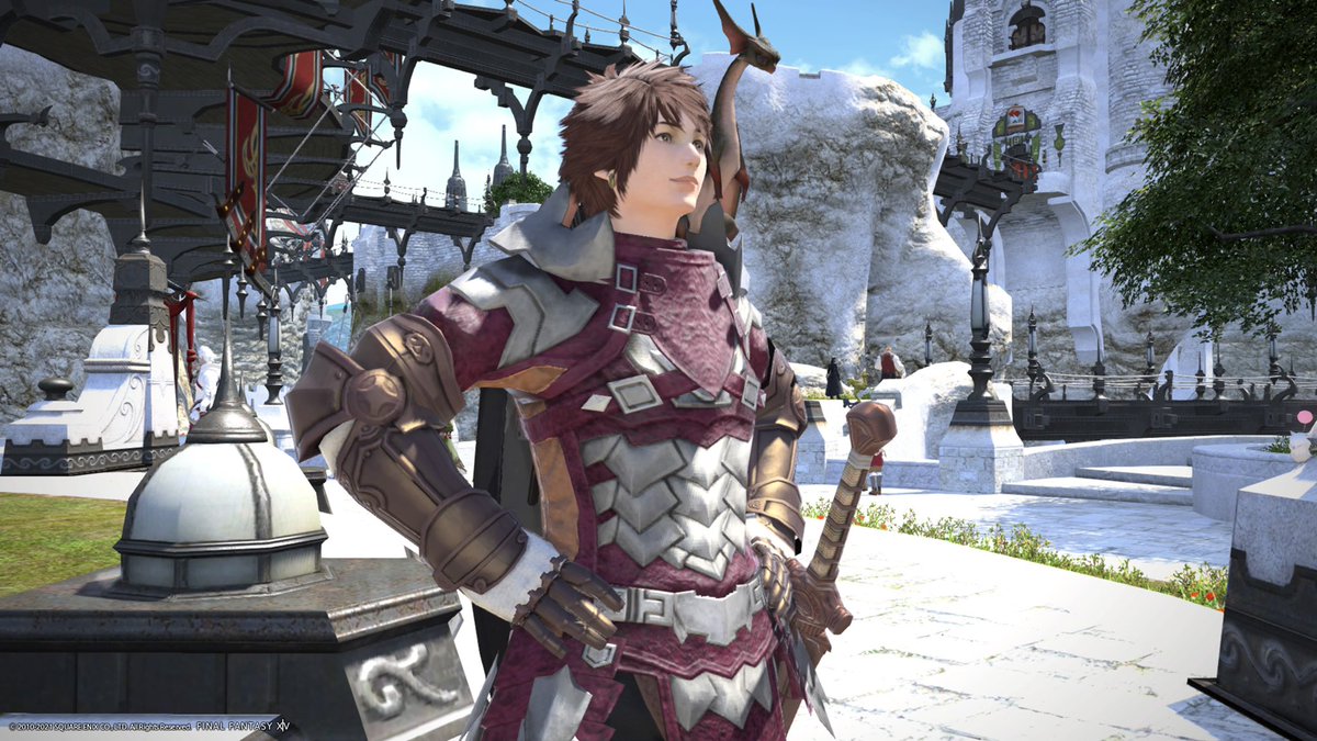 my ffxiv warrior of light has protagonist energypic.twitter.com/bXfkX2LCcy.