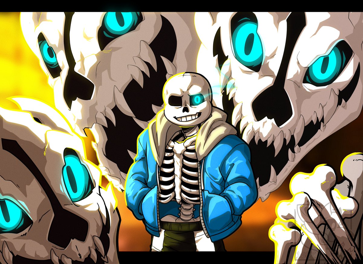 0chews's tweet photo. For @AstrocyThomas . they wanted a sans doing his thing, heheh.

#undertale #sans #commission https://t.co/nePD30uD4q
