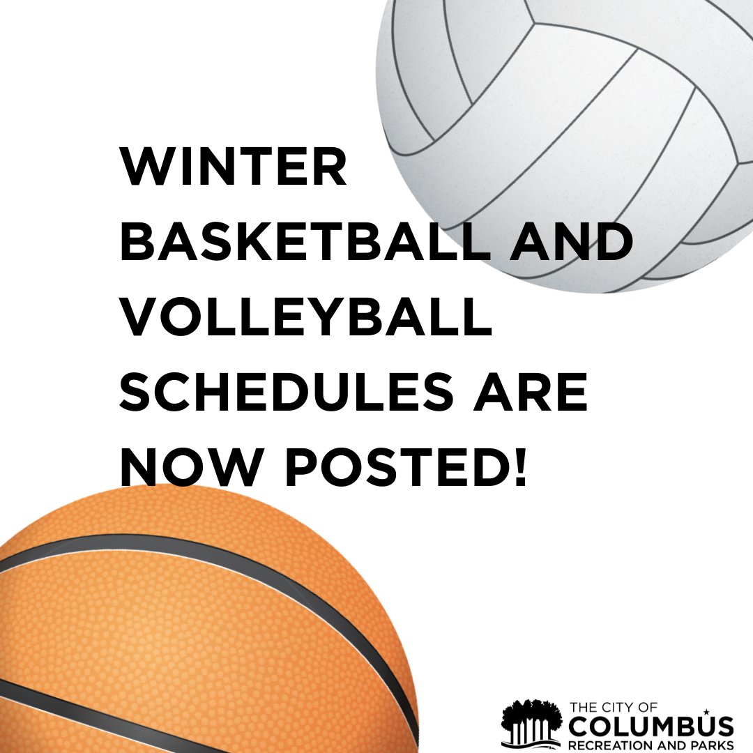 Winter schedules are now posted!