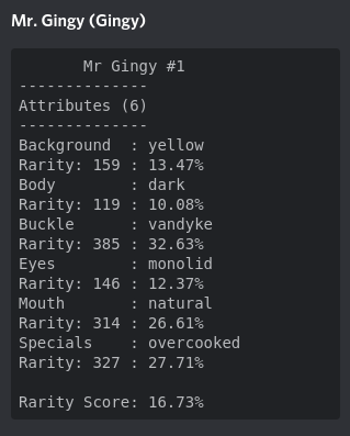 gingyland's tweet photo. Rarities added to Attributes!🎉 
Now you can check how rare your Mr. Gingy is!🍪

Special thanks to @FantomLouvre for helping us out!❤️

You can cook Gingy's on https://t.co/xoJHtwuCWv!👨‍🍳
#FTM #NFT #nftart #NFTCommunity #NFTs #nftcollectors #NFTartist❄️ https://t.co/IFrI9upDUG