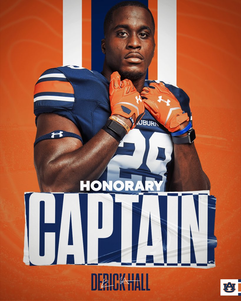Our Honorary Captains for The Birmingham Bowl!

▶️ <a href="/JsShenker/">John Samuel Shenker</a> 
▶️ <a href="/derick_hall9/">Derick Hall II</a> 

#WarEagle | #AuburnMade