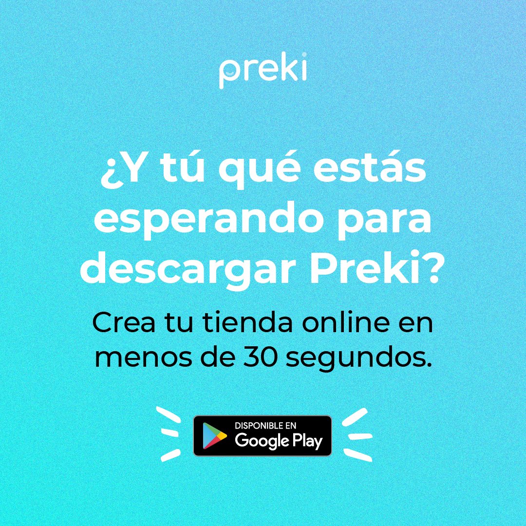 GoPreki's tweet photo. Nuestros clientes opinan.

¿Qué estás esperando para digitalizar tu negocio con #Preki?

#EcommerceParaTodos https://t.co/AXqVzVqmo0