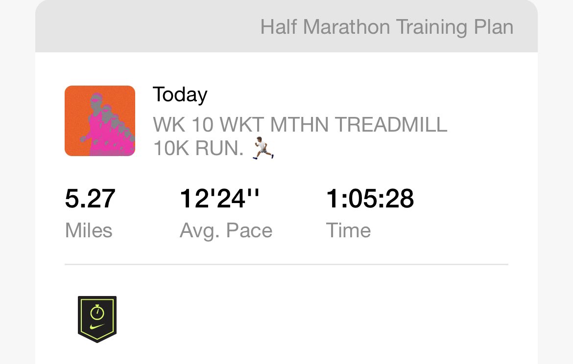 nike run club 10k plan