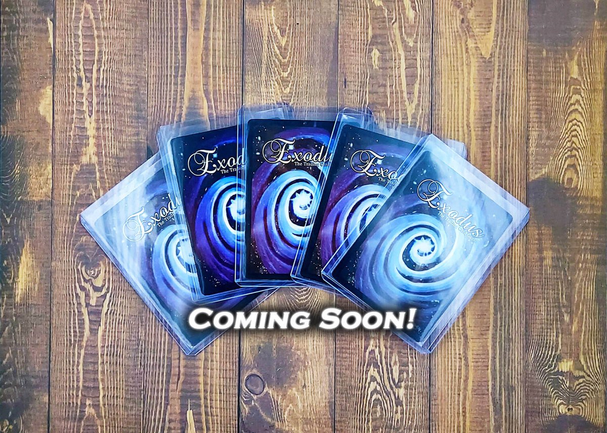 The official #ExodusTCG Online Store is temporarily on vacation mode -- but don't worry, we'll be back on January 4th with an all-new, high-tier card special that you won't wanna miss ;) Until then, have a Happy New Year, stay safe &amp; play on, Drifters! 🙌✨

#tradingcardgame #tcg