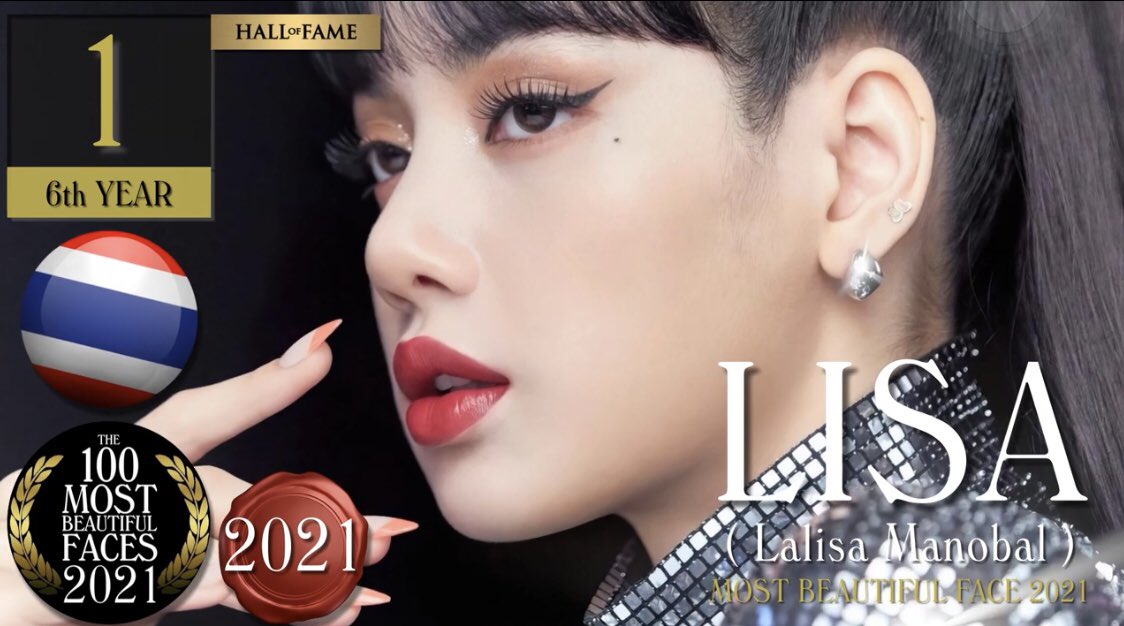 BLACKPINKCNTRAL's tweet photo. All BLACKPINK members are included on TC CANDLER’s LIST: “The 100 Most Beautiful Faces of 2021”! 

#1 #LISA (Hall of Fame)
#17 #ROSÉ
#26 #JISOO
#30 #JENNIE (Hall of Fame)

🎥https://t.co/n7KsDwEcyi
#BLACKPINK #블랙핑크 @ygofficialblink @BLACKPINK https://t.co/DdrIx56lao