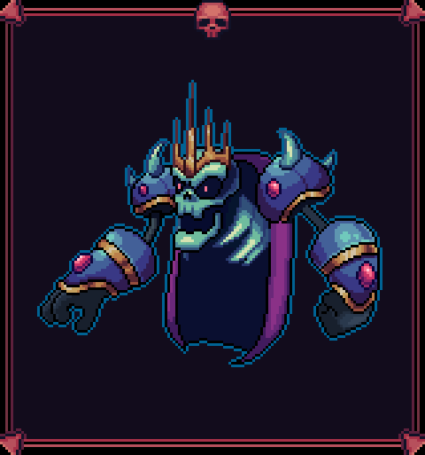 GameAtomicGames's tweet photo. ☠️Crypt Ghoul Boss☠️ #pixelart #gamedev #indiegame #kraino https://t.co/TuUZotvtvC