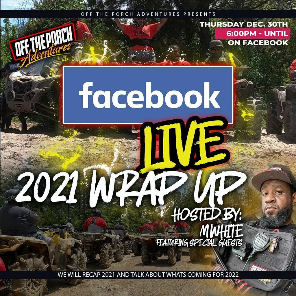 OTPadventures's tweet photo. We would like to take this time to say thank you to everyone that rocked with us in 2021 and we want to talk about what in store for 2022. Thursday’s December 30th at 6pm on Facebook Live… see you there!

#mud #muddy #canam  #offtheporchadventures
#a… https://t.co/J9gv4yvRmp https://t.co/y7axGBYa6e