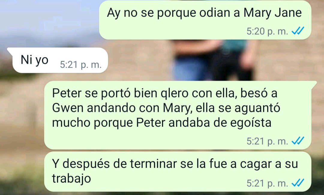 JaquelineDLCDS's tweet photo. Abro debate
¿Creen realmente que Mary Jane fue mala novia? ¿Por qué? 
#SpiderMan #TobeyMaguire #MARYJANE #SpiderManNoWayHome #SpiderVerse https://t.co/x2S0I3aiel