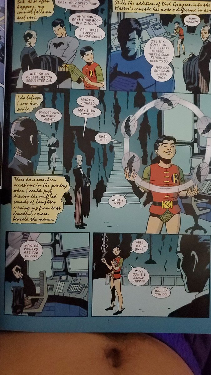 damisa_sarki's tweet photo. #RobinYearOne love the leaning into the circus background https://t.co/hTe4cmbPGw