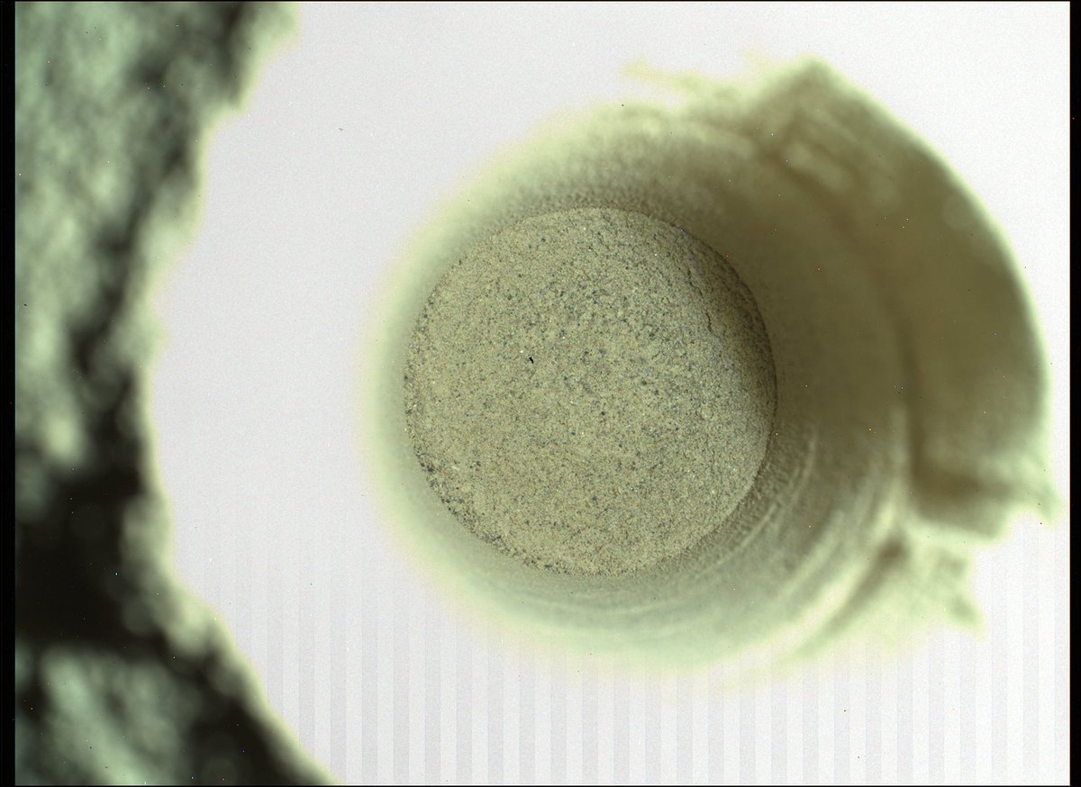 fredHeller1's tweet photo. Sol 303 Watson images both core hole and abrasion patch
#issole #samplingmars https://t.co/l0G3A0x2Ew