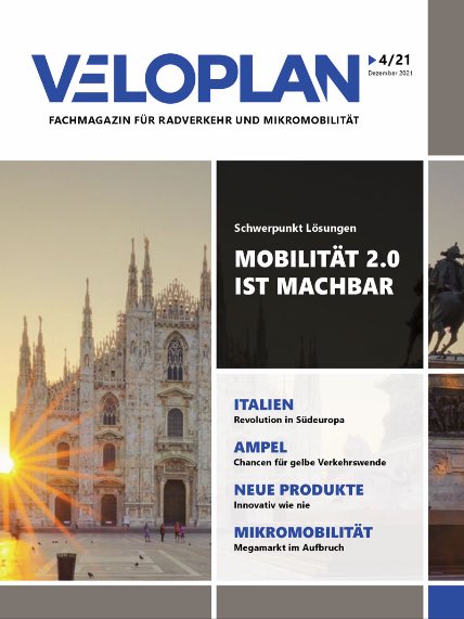 ChrischmiDE's tweet photo. Die neue #Veloplan ist da. Nach der fahrRAD! des @ADFCKoeln ;-) eines der besten Radverkehrsmagazine in diesem Land. https://t.co/p91yVe24Yh