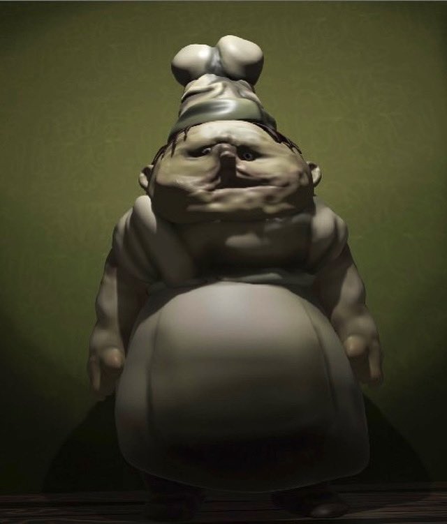 IrrelevantAnim1's tweet photo. Chef is done. #LittleNightmares #art #blender https://t.co/vIxS2WbXIU