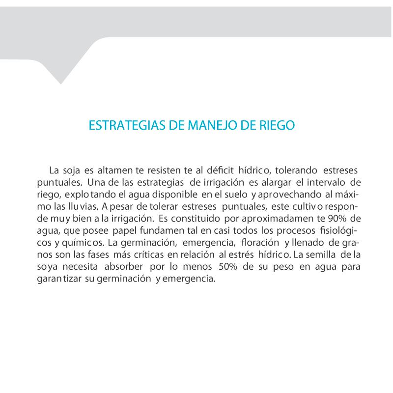 tecnoriego1's tweet photo. Te dejamos la #GuíaDeRiego donde te contamos estrategias de manejo para que tu #soja rinda al máximo.💦🌱
➡Si necesitás asesoramiento o tenés alguna duda #consultanos https://t.co/TTXYMiBE3v
