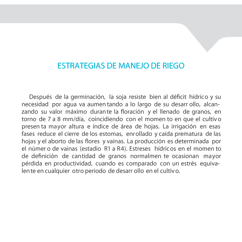tecnoriego1's tweet photo. Te dejamos la #GuíaDeRiego donde te contamos estrategias de manejo para que tu #soja rinda al máximo.💦🌱
➡Si necesitás asesoramiento o tenés alguna duda #consultanos https://t.co/TTXYMiBE3v