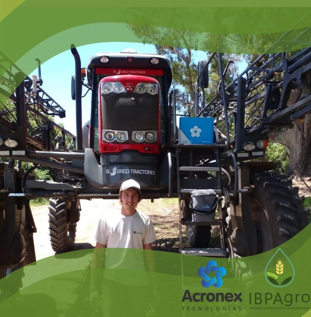 IBPAgro's tweet photo. 👉 Continuamos con más instalaciones de @AcronexOficial 🚜🌎
👉Dato curioso: La estación meteorológica se instala en la barra del equipo para que las condiciones climáticas sean lo más representativas  las gotas pulverizadas, de esta manera contamos con datos precisos.🌡🌬🌧
#Bpa https://t.co/uK8VTs5F2K