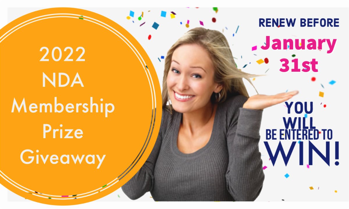 NDA_Association's tweet photo. NDA members: Time’s running out. Renew your membership now to enter our prize drawing!
https://t.co/hv7jc0VBuo https://t.co/Se0o1k2yZl