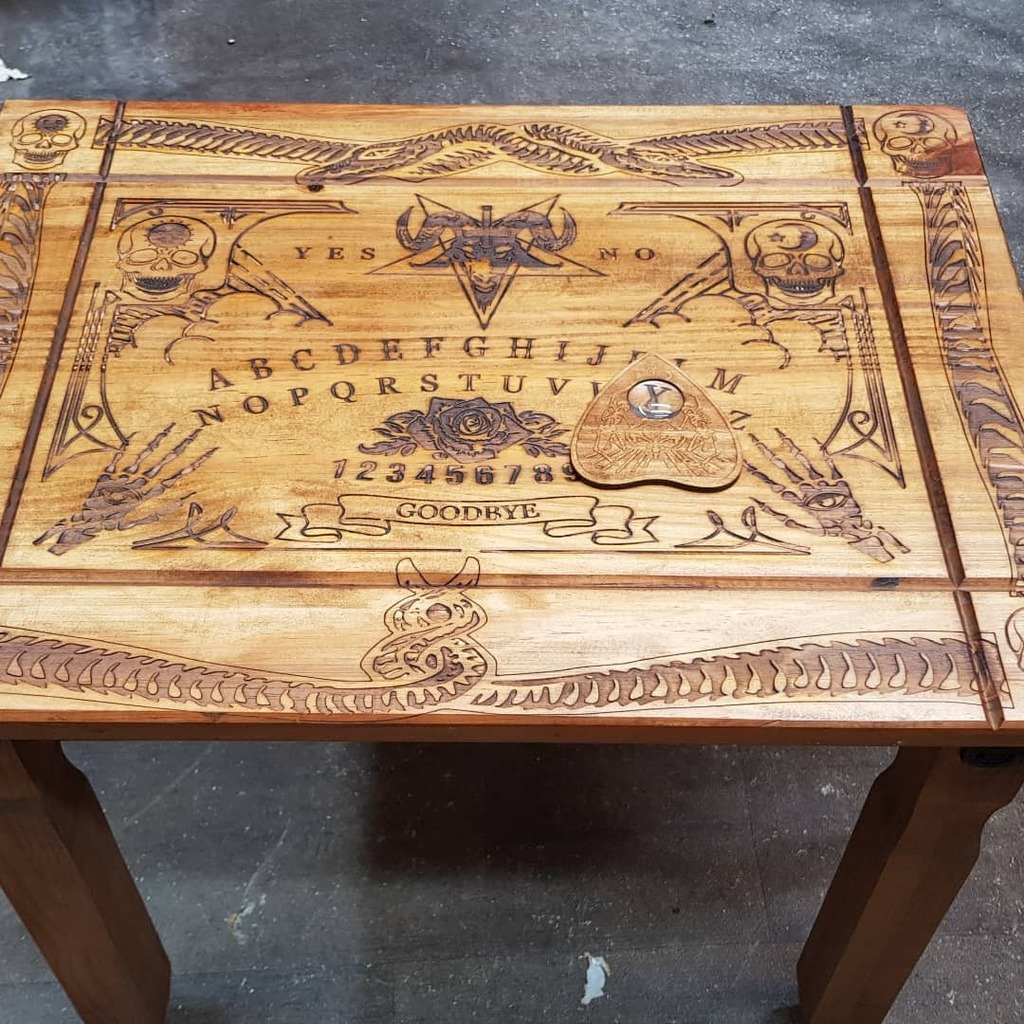 TheBeeMan2's tweet photo. Ouija coffee table available in 3 sizes https://t.co/vz6ptQOu9r 
·
·

#tarot #tarotreading #tarotreader #divination #tarotdeck #psychic #tarotcard #tarotcardreading #tarotreadings #oracle #astrology #tarotgram #wicca #wiccan #witch #pagan #witchcraft … https://t.co/6pSs2FvLok https://t.co/35iDd3TcjI