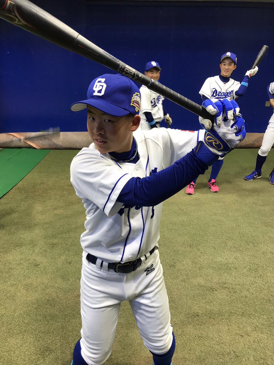 ドラゴンズジュニア注目選手は背番号3をつける #見崎賢汰 くん！ 今年