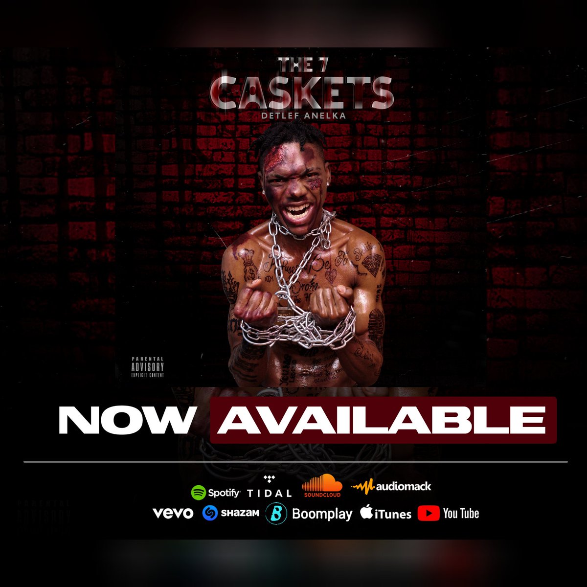 DetlefAnelka's tweet photo. Have you streamed the album [The 7 Caskets] #wethelabel https://t.co/jEulNG2nU3