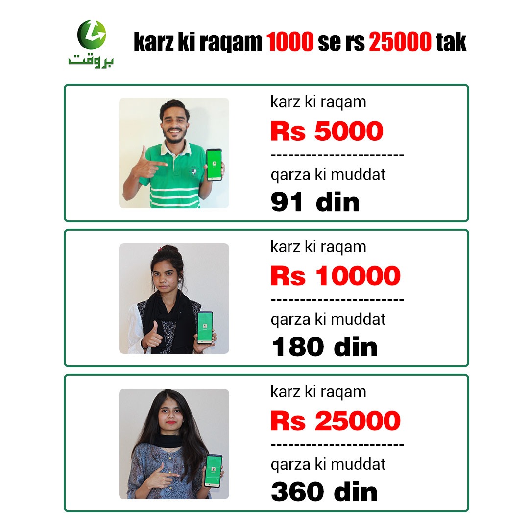 barwaqtbySCFSL's tweet photo. 25000 rupay tak ka fori karz, ab har waqt aap ki pahonch mein .
baghair tehreeri dastawizaat ke, 24 ghantay online darkhwast den
karz ki raqam sab se kam