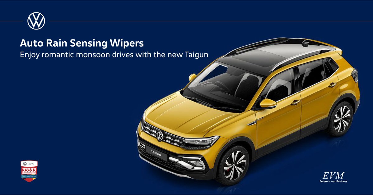 evm_volkswagen's tweet photo. Switching on and off the wiper and adjusting its speed during monsoon drives can be a spoil-sport while on a romantic drive!
#Volkswagen #volkswagenindia #featurepacked #evmvolkswagen https://t.co/ryWQyvYD9K