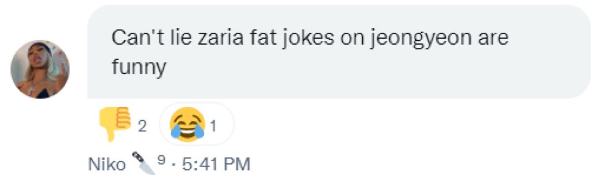 MlSAHY0's tweet image. What makes this b!tch think that speaking about Jeongyeon like this is right???? Fvck you and your fvcked up moots. I hope y'all suffer for the rest of your lives