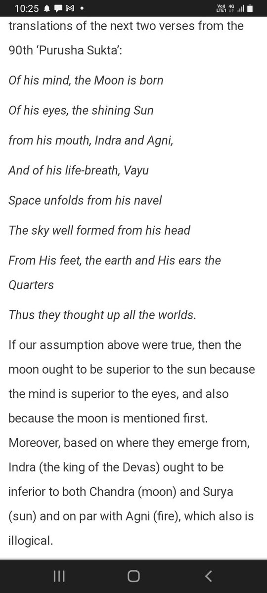 ayush4bharat's tweet photo. Namaste @Rahul_Sankrityn the ref to RgVeda in ur movie ShyamSinghRoy is sheer denigration. If u as a writer &amp; director r serious about elevating masses,basic reading of any commentary on Veda would have helped. Do read 2 more verses of the Purusha Sukta, the boxing bag for some. https://t.co/SzNDaFs9nN