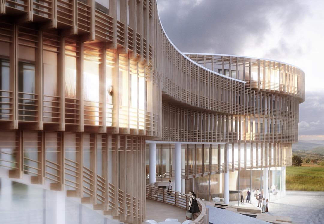 parametricarch's tweet photo. Myrtle Garden Hotel designed by GRAFT Architects + Chris Precht in the outskirts of Xiangyang, China .
📝 Publication by: Team PA Next
🏷 Submit your project to publish on PA.
#archilovers #architectureporn #render #rendering #architecturerendering #architectural
#digitaldesign https://t.co/R2xBZzxYpY