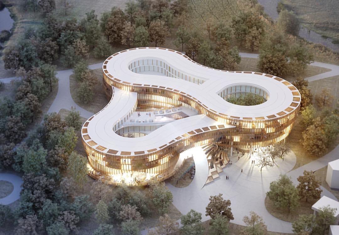 parametricarch's tweet photo. Myrtle Garden Hotel designed by GRAFT Architects + Chris Precht in the outskirts of Xiangyang, China .
📝 Publication by: Team PA Next
🏷 Submit your project to publish on PA.
#archilovers #architectureporn #render #rendering #architecturerendering #architectural
#digitaldesign https://t.co/R2xBZzxYpY