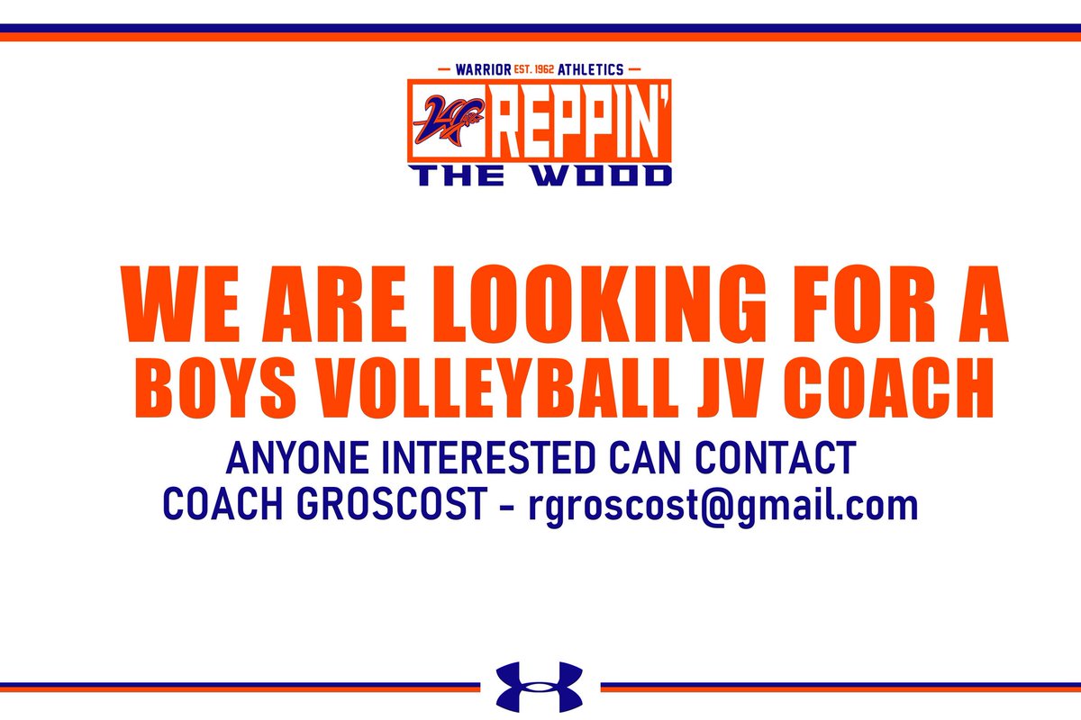 WestwoodMesa's tweet image. Anyone interested can contact Coach Groscost - rgroscost@gmail.com or you can DM us and we help to get you in touch.

#RepTheWood