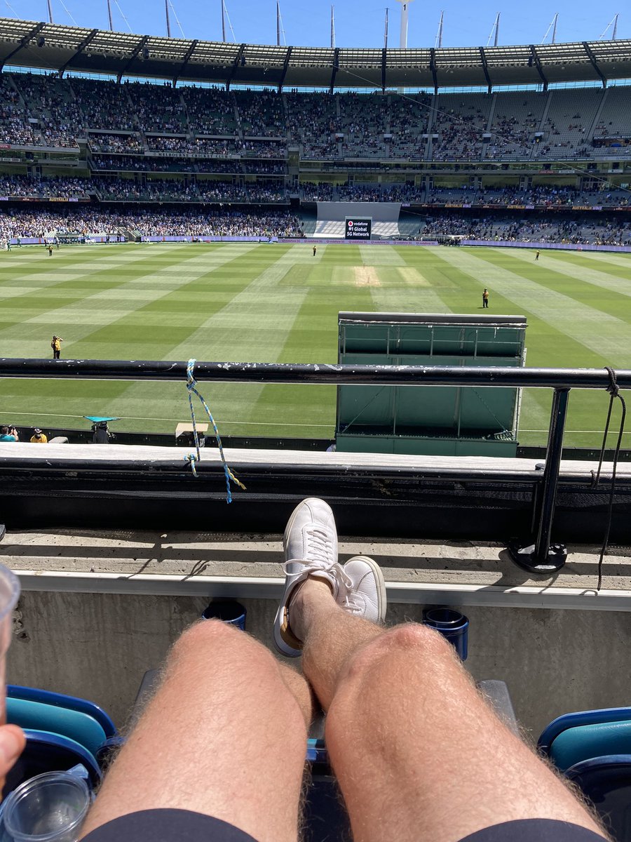 Not the worst place to tan for the arvo #AusvsEng #pins