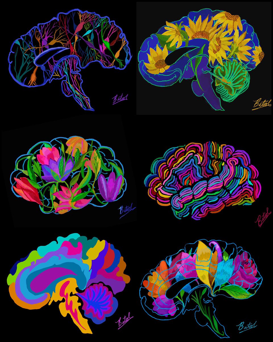 Had fun making brain art this year! Here’s to more #brainart in 2022! 🧡 instagram.com/batool.neuroart