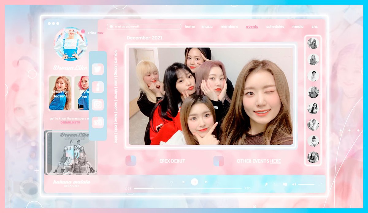 itsdreamlike's tweet photo. 🧙🏻‍♀️   ،   𝐝𝐫𝐞𝐚𝐦 : lıke⠀·   ᥱvᥱᥒts   ❛   [ 𝗻𝗼𝘄 ]   ∗   𝕒𝕥   #EPEXDB  ⋰

Tirándole mucho amor a nuestros bebés favoritos, @EPEX_tw, estamos contentas de poder acompañarlos en su gran debut. https://t.co/bRZWptG9ku