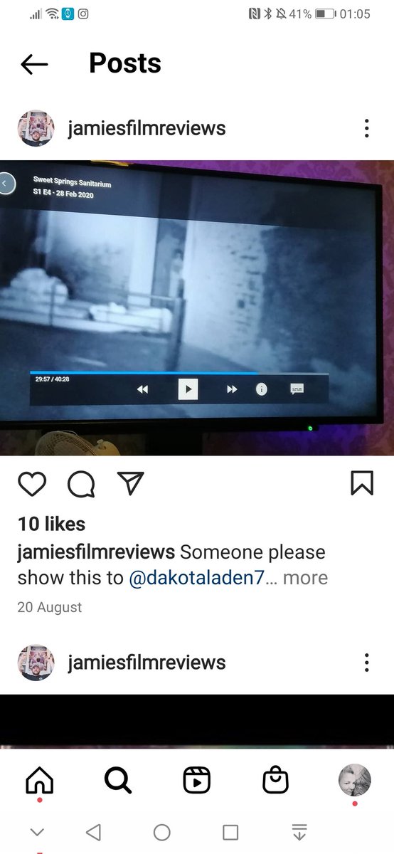 thebrighty6's tweet photo. @destinationfear @DakotaLaden @reviews_jamie @ChelseaLaden @Alex_Schroeder4 @Tanner_Wiseman 
We were having a rewatch through all the destination fear programs and spotted her hiding in the doorway 😱 
Season 1 episode 4... 29.57  creepy as! You guys were being watched! https://t.co/KKc2gzT22c