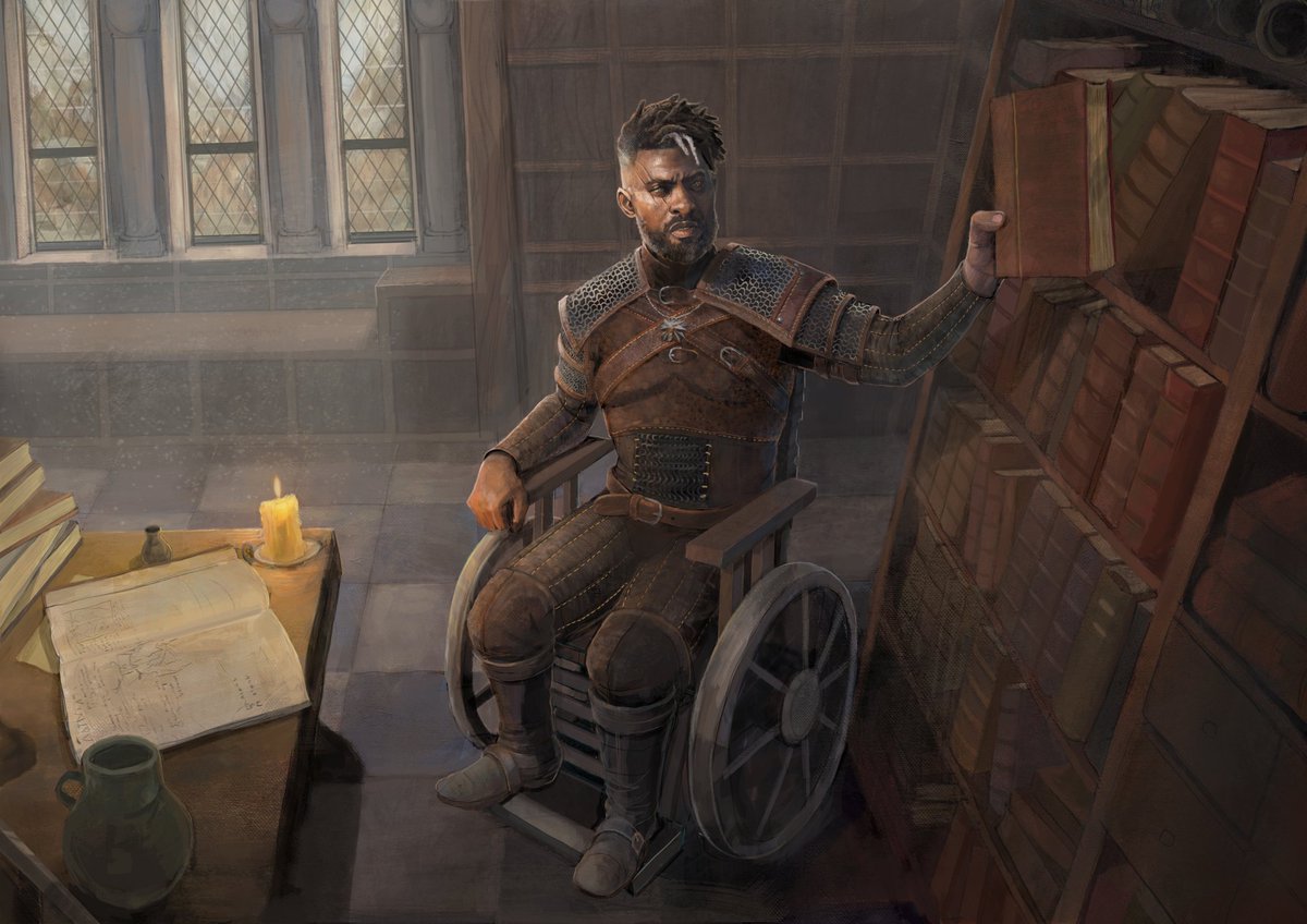 mustangsart's tweet image. Hey, I'm Sara

You probably wonder who I am and what I do. I'm a #disabled writer, game designer, and sensitivity reader/consultant for #ttrpg. I also created the Combat Wheelchair homebrew for 5e #dnd, but I've also done a lot more which you can check out in this thread!

1/9