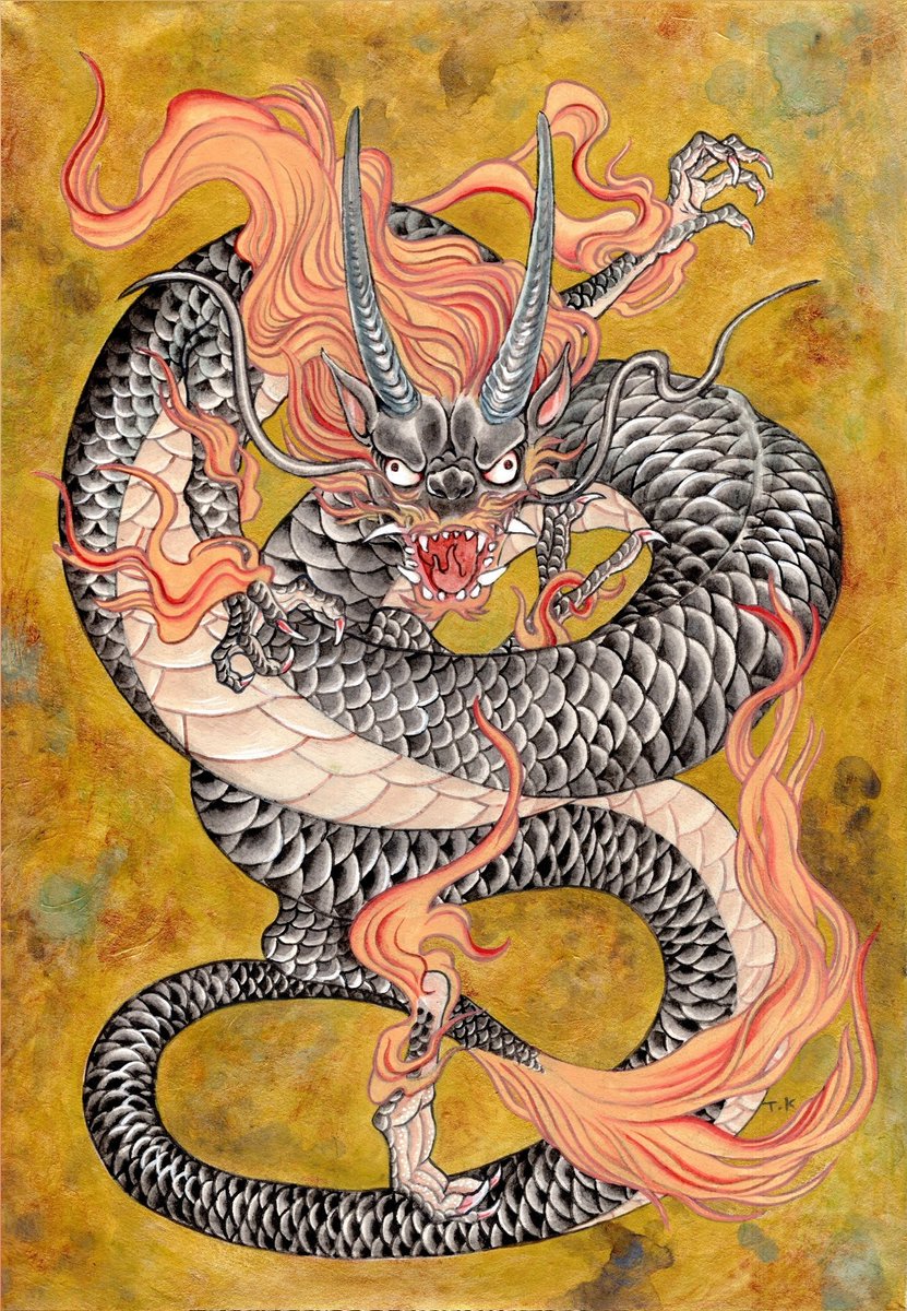 dragon scales eastern dragon traditional media no humans claws  illustration images