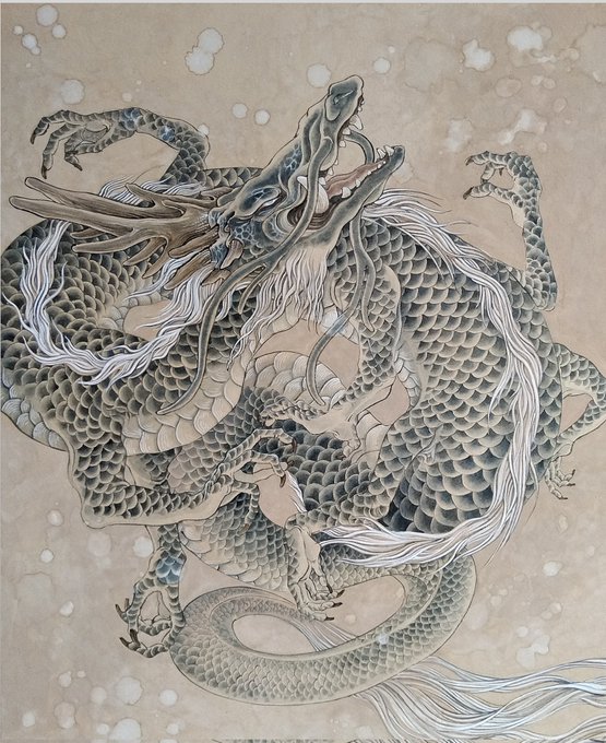 「eastern dragon scales」 illustration images(Oldest)